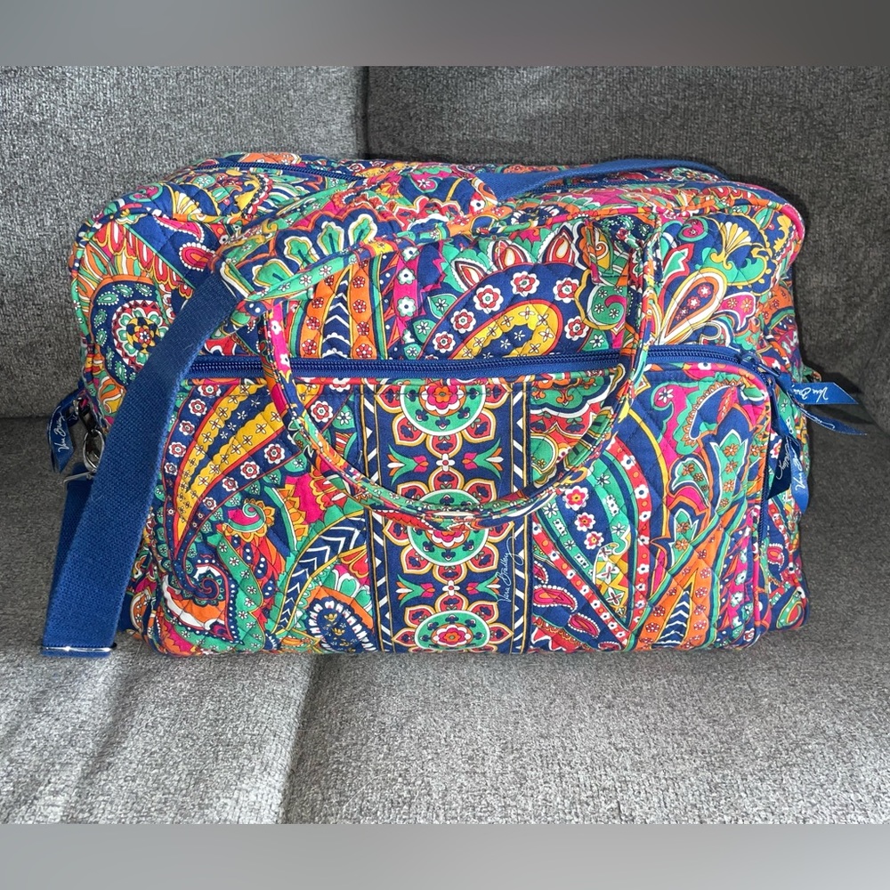 Vera Bradley Venetian Paisley Weekender Duffle Bag